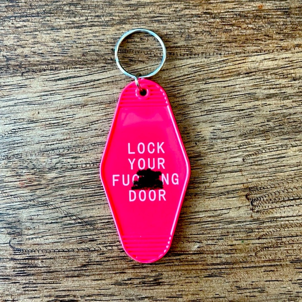 MFM Quote Keychain